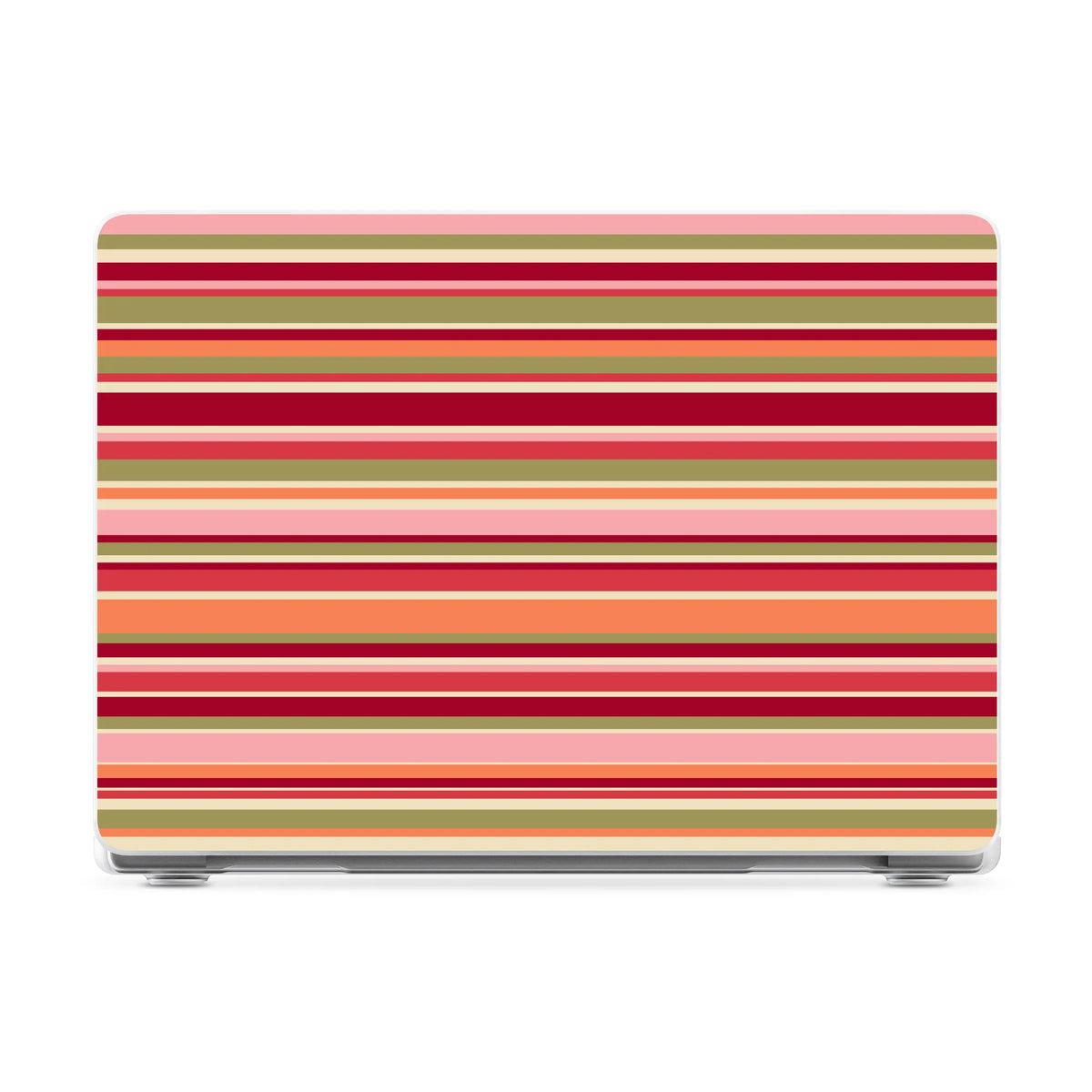 Citrus Stripes | Poolside Print Laptop Shell