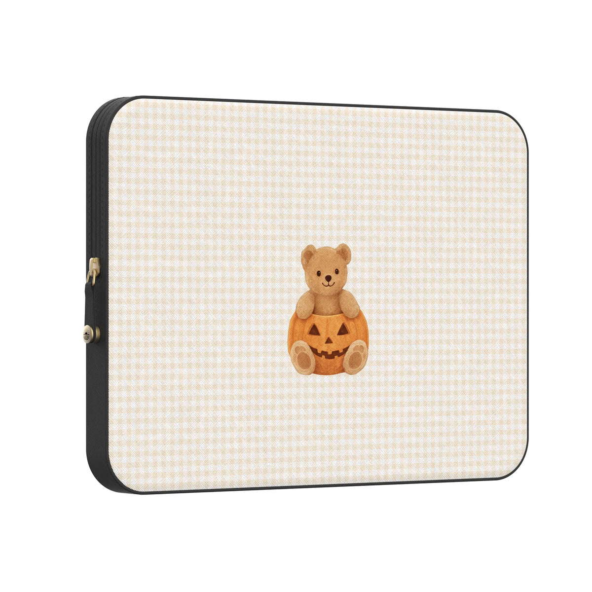 Teddy Boo | Gingham Bear Laptop Case