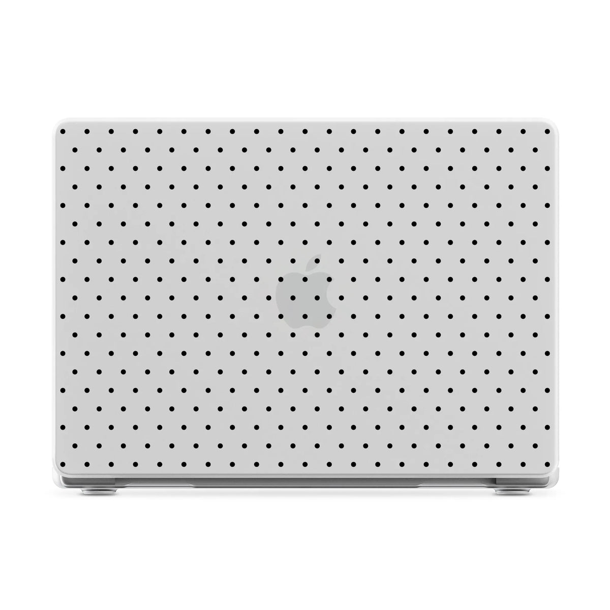 On the Dot | Black Polka Dot Laptop Shell