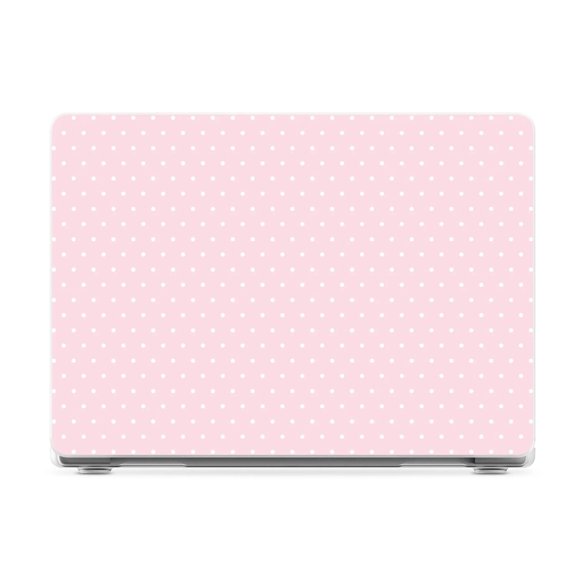 On the Dot | Pink & White Polka Dot Laptop Shell