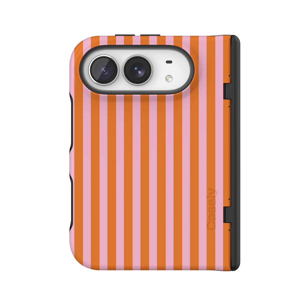 Perfect Stripes | Orange & Pink Stripes Case