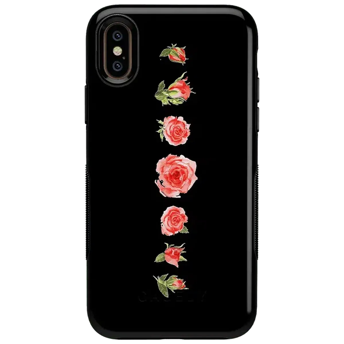 Accept the Rose | Blooming Red Rose Floral Case