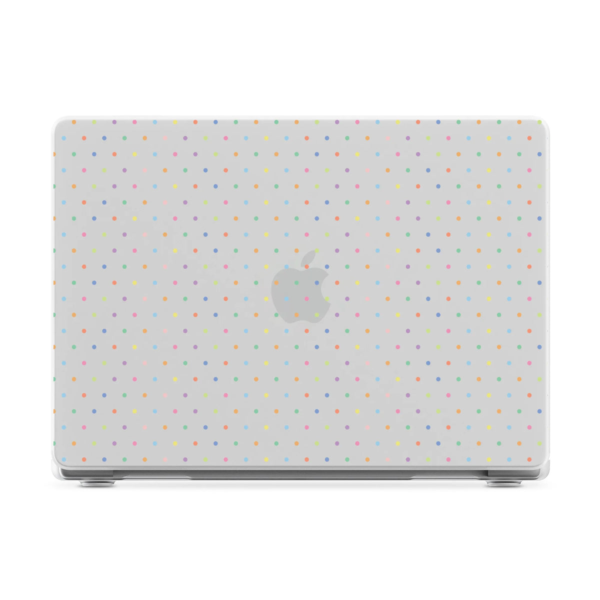 On the Dot | Rainbow Polka Dot Laptop Shell