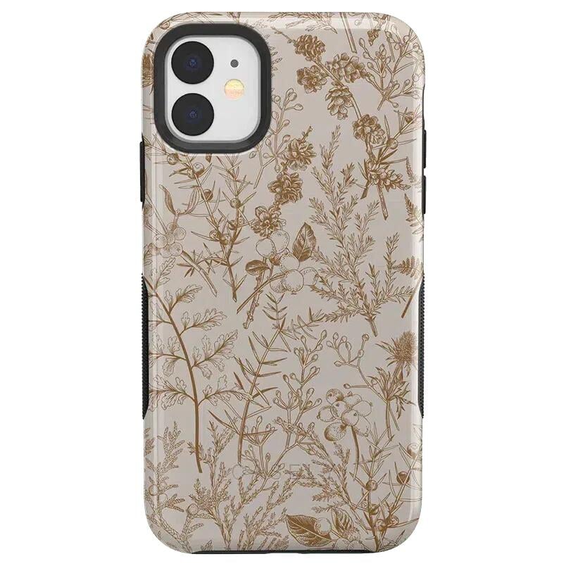Beige Garden | Neutral Floral Case