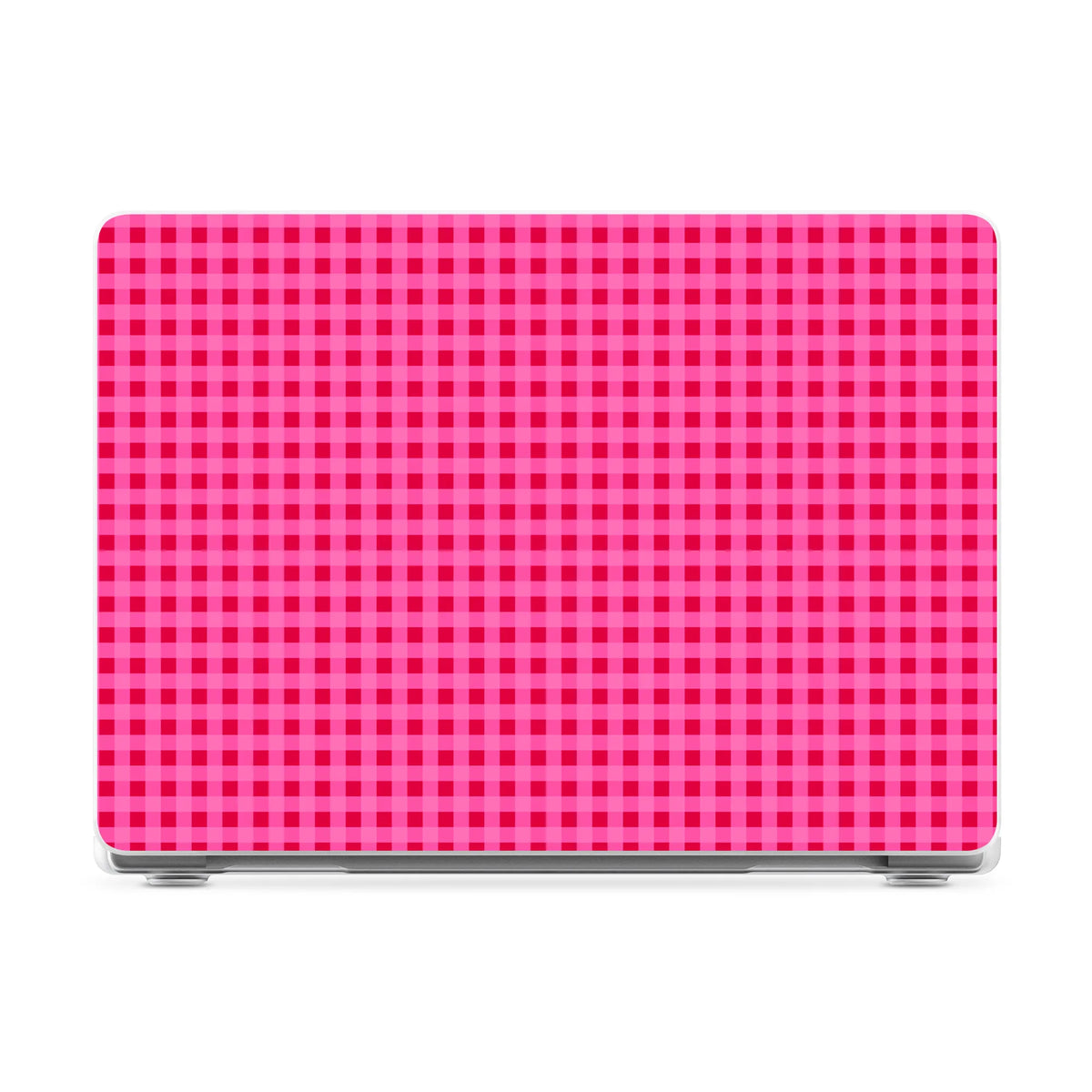 Sweet Jam | Hot Pink Gingham Laptop Shell