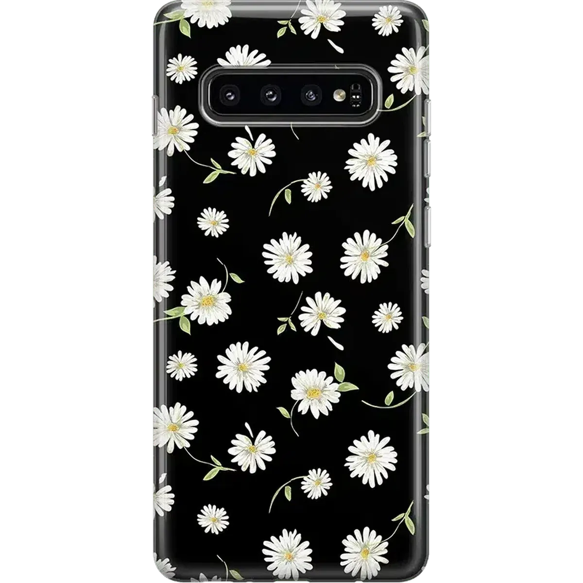Daisy Daydream | Black Floral Samsung Case