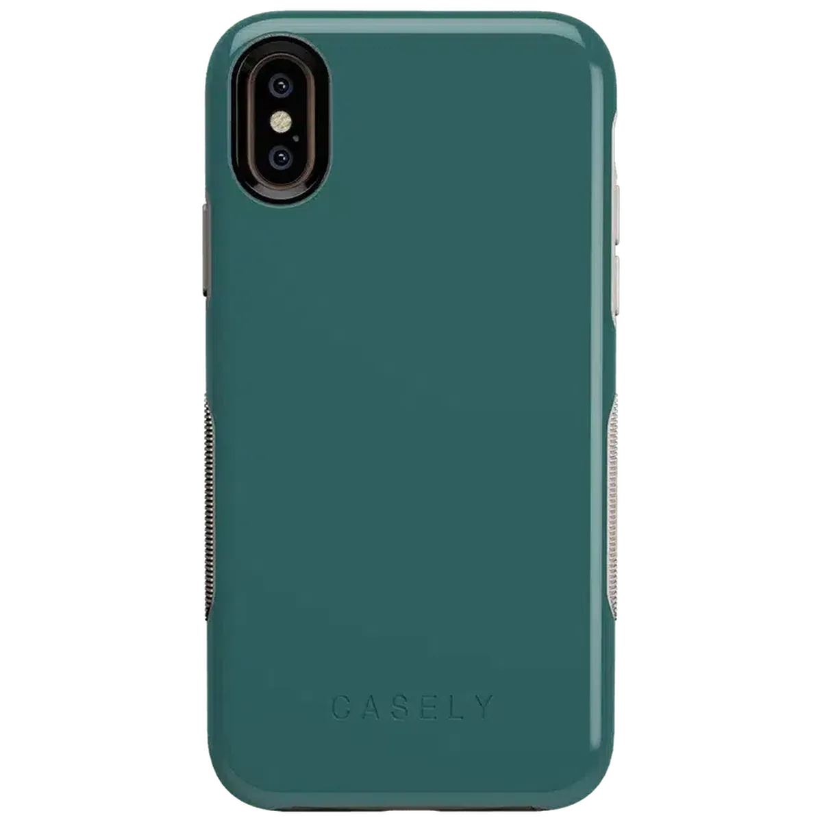 Deep Teal on Nude | Ultra-Protective Bold Case