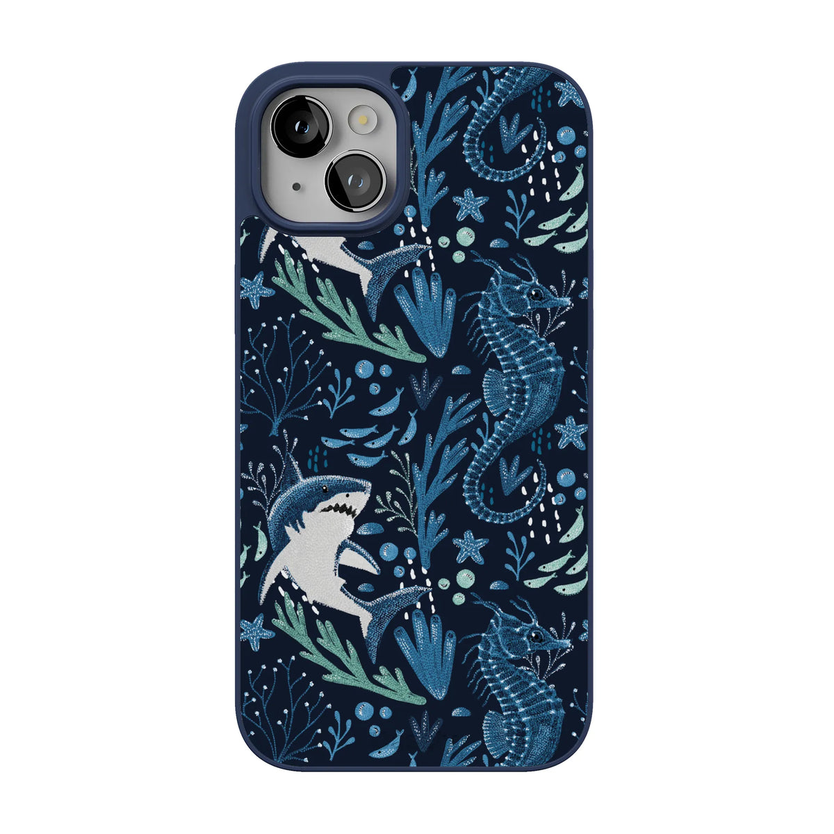 Midnight Reef | Shark Print Case
