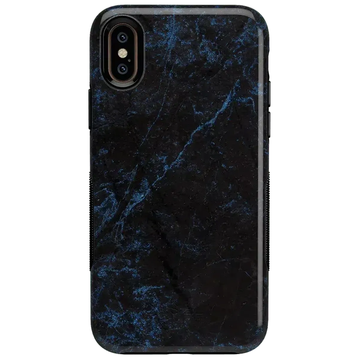 Midnight Marble | Black & Navy Case