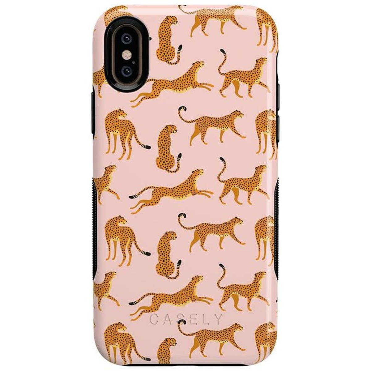 On the Prowl | Pink Leopard Print Case