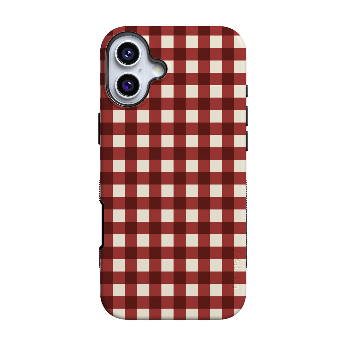 Checked Twice | Red Plaid Case