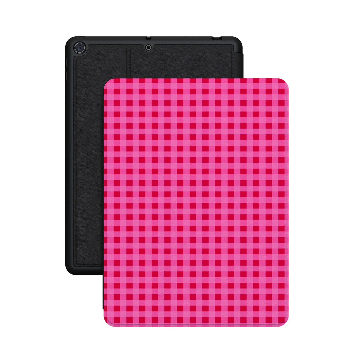 Sweet Jam | Hot Pink Gingham iPad Case