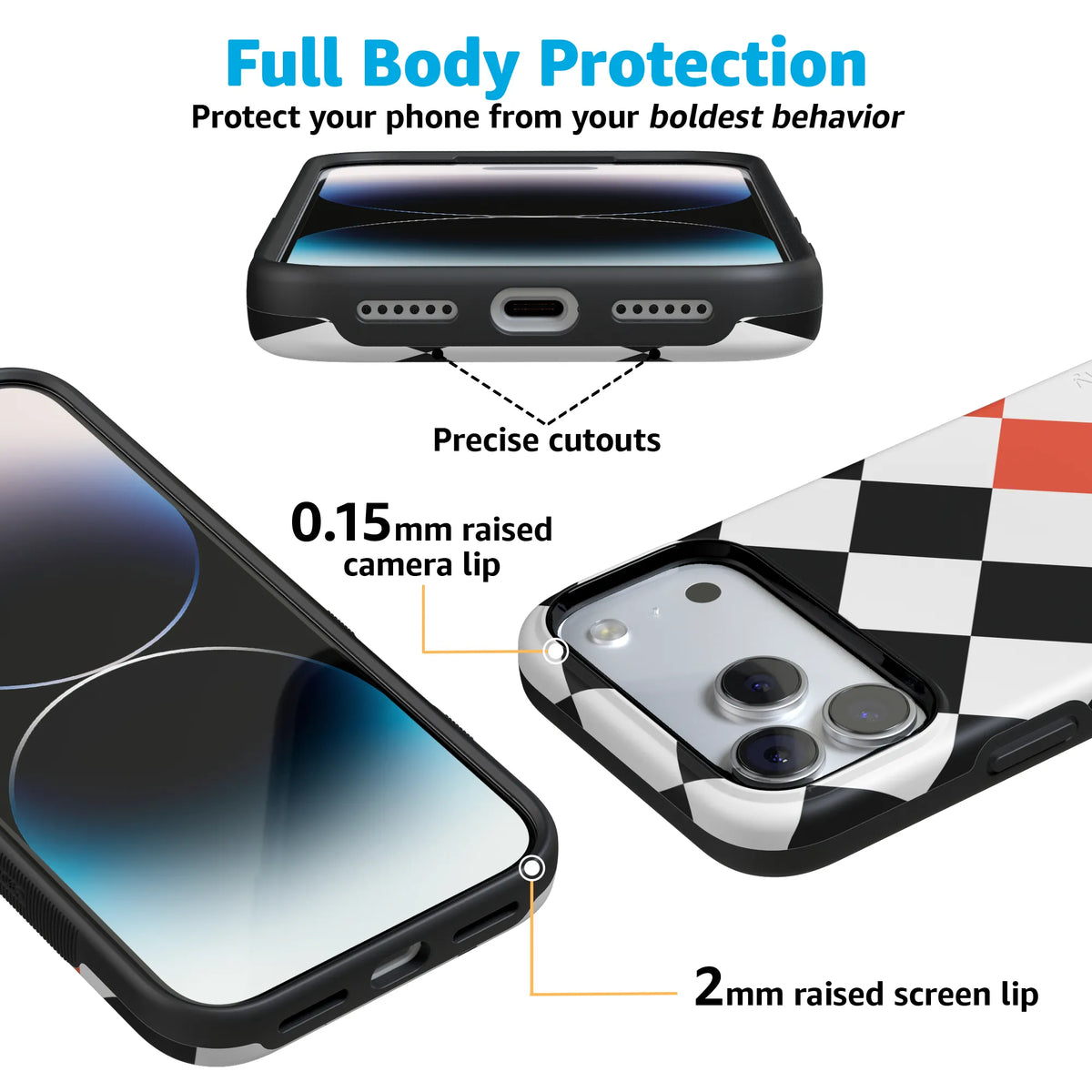 Checkerboard | High Contrast Design Case