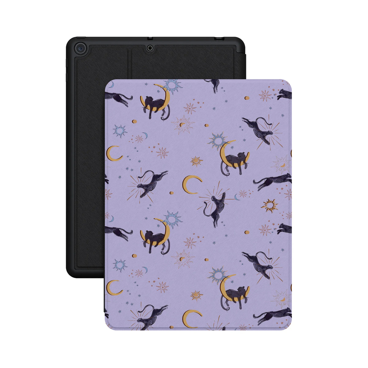 Spellbound | Celestial Black Cat iPad Case