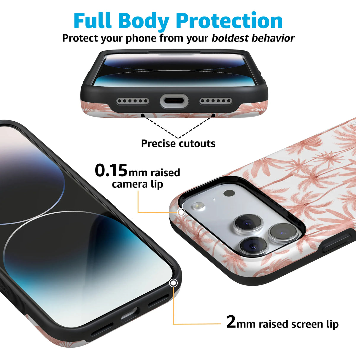 Perfect Paradise | Tropical Palm Tree Floral Case