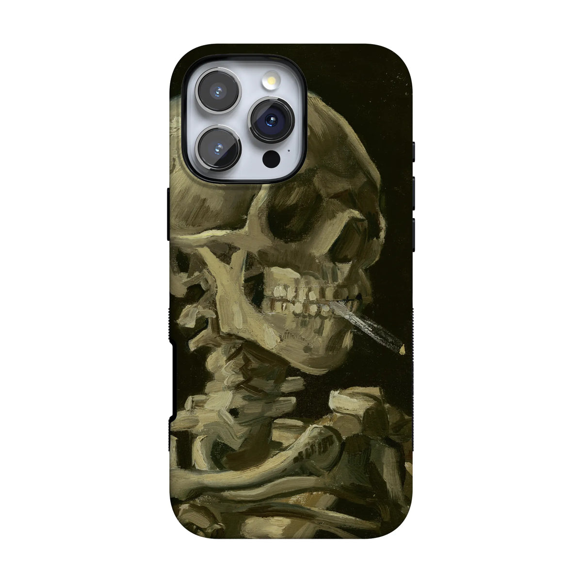 Van Gogh | Head of a Skeleton with a Burning Cigarette Phone Case