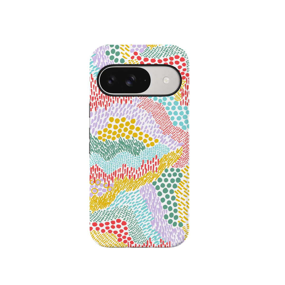 Color Me Happy | Pattern Colorblock Case