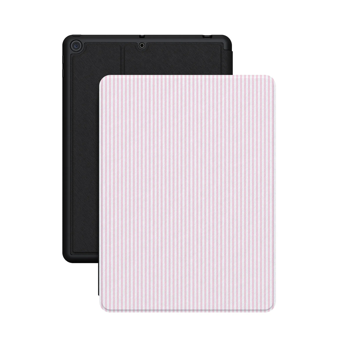 Stripes and the City | Light Pink Pinstripe iPad Case