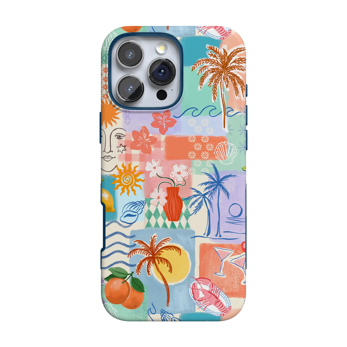 Tropical Heat | Beachy Collage Case