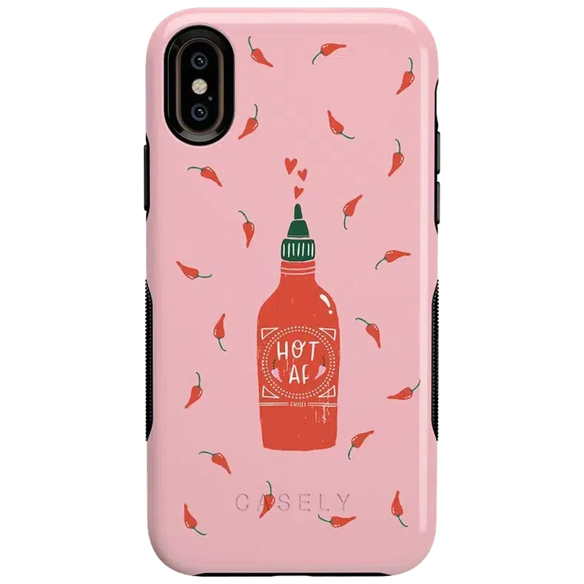 Spicy AF | Pink Chili Hot Sauce Case