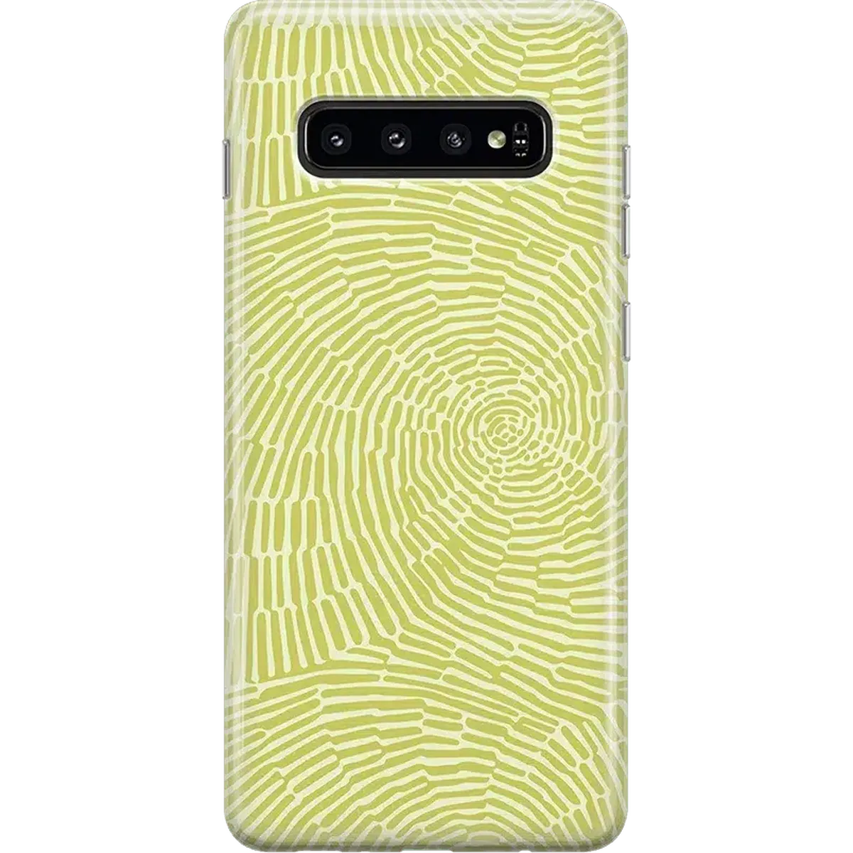 Swirl Away | Tea Green Geometric Samsung Case