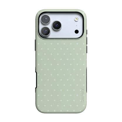 On the Dot | Green Polka Dot Case