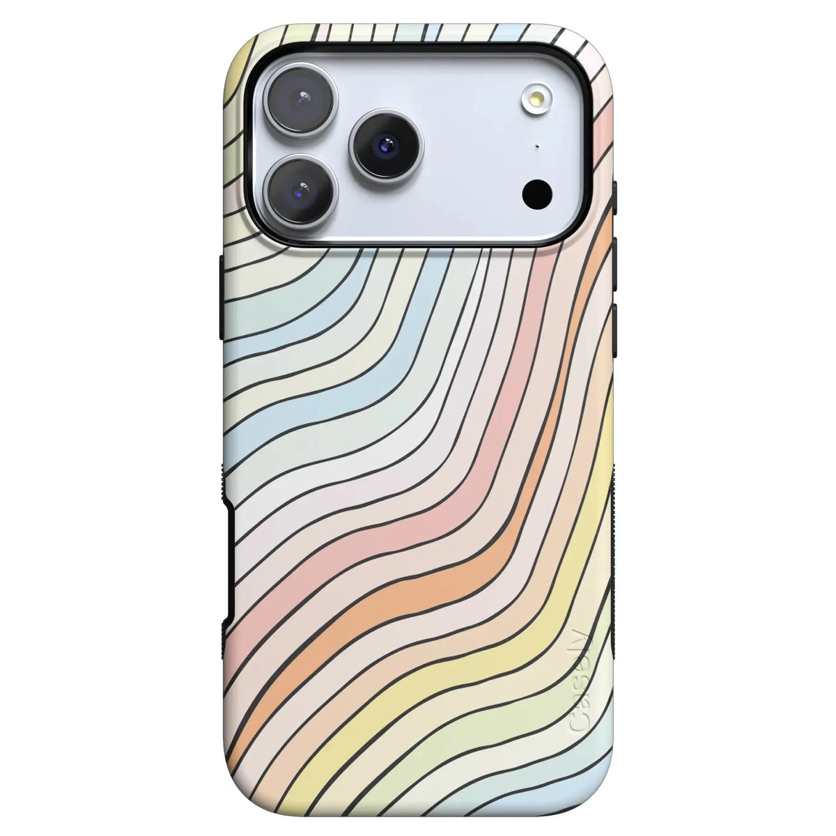 Ride The Wave | Pastel Rainbow Lined Case