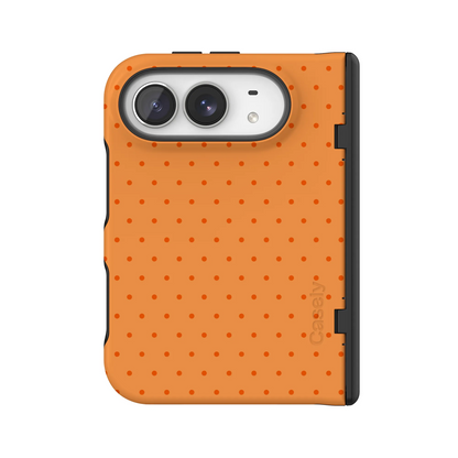 On the Dot | Orange Polka Dot Case