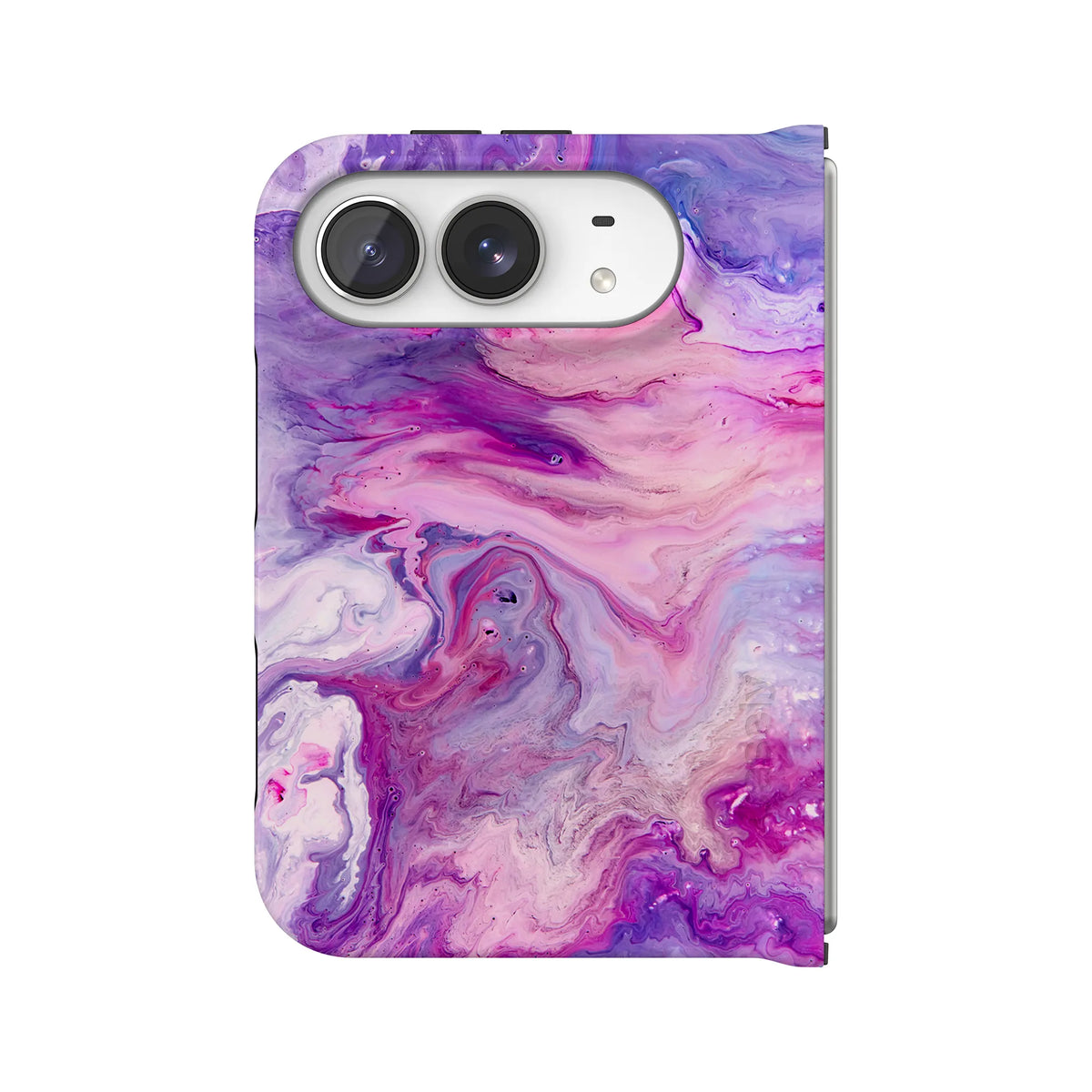 Tie Dying Over You | Purple Marble iPhone Case