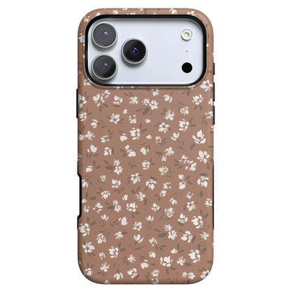 Mocha Meadow | Tiny Flowers Case