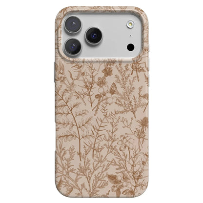 Beige Garden | Neutral Floral Case