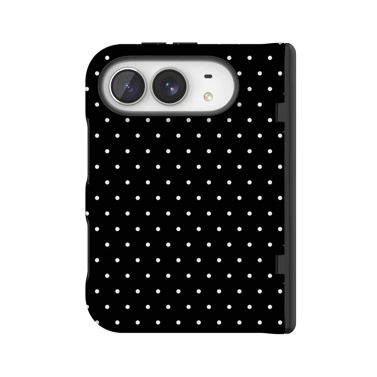 On the Dot | White Polka Dot Case