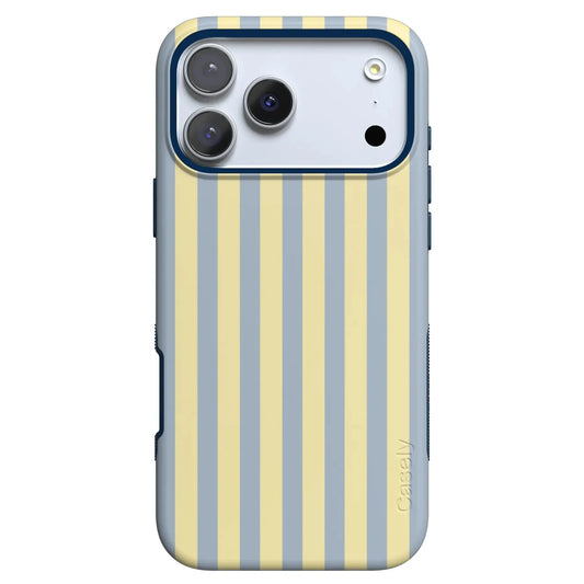 Coastline Stripes | Blue & Yellow Case