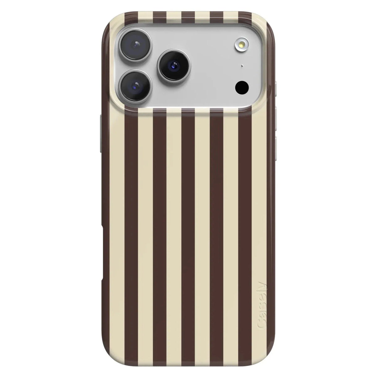 S'more Stripes | Brown Striped Case