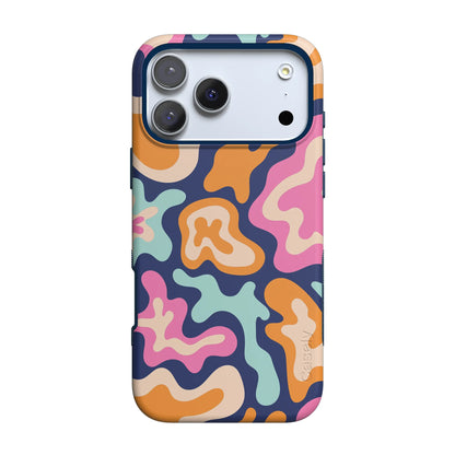 Midnight Color Splash | Abstract Retro Case