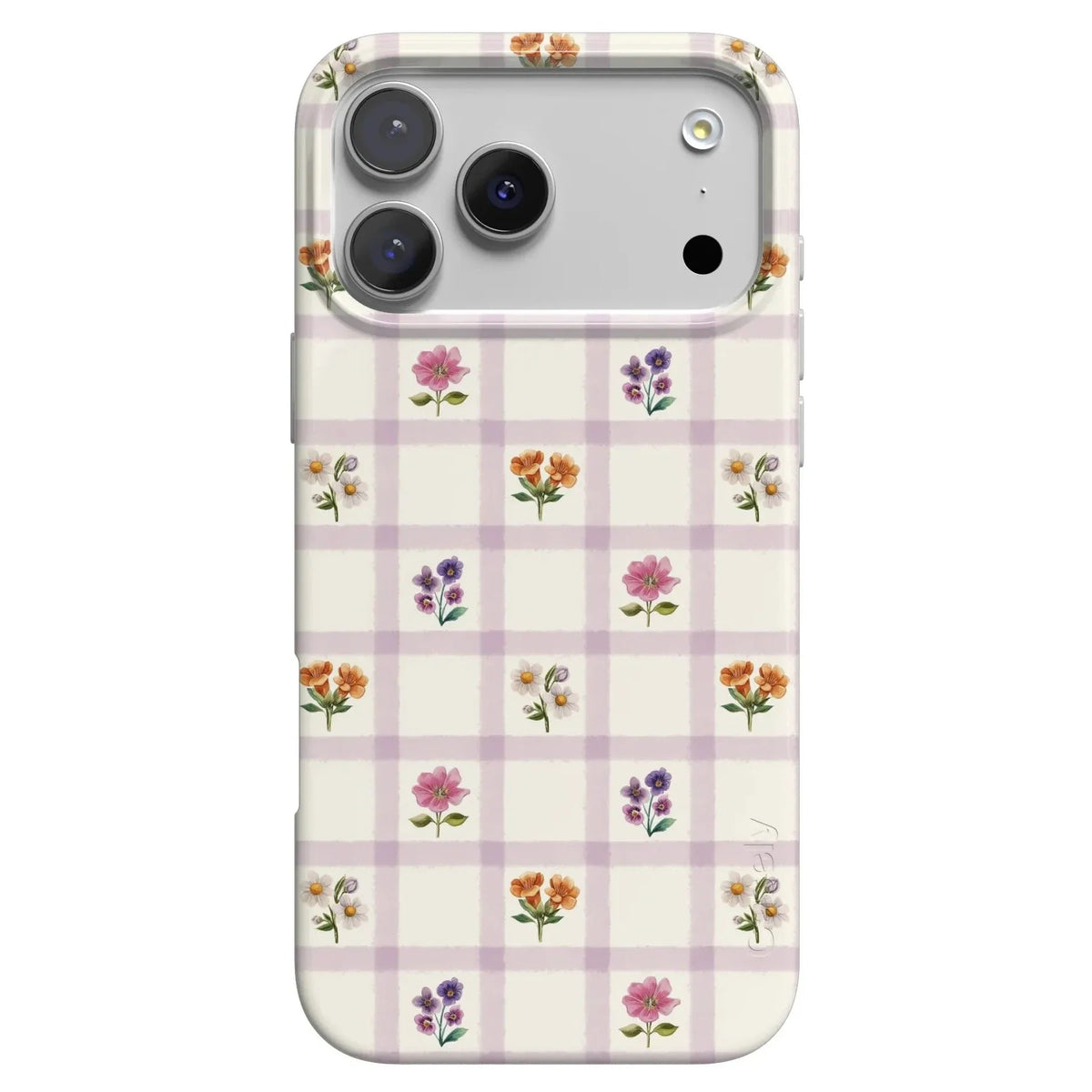 Meadow Check | Floral Gingham Case