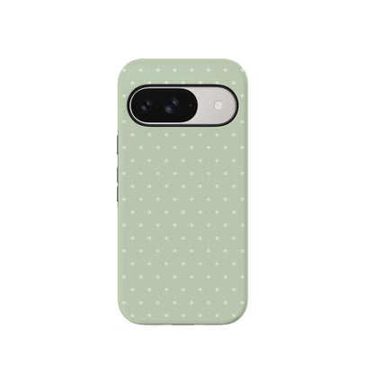 On the Dot | Green Polka Dot Case