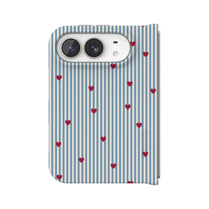 Love Lines | Blue Stripes Case