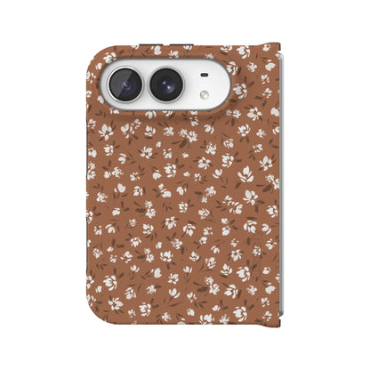 Mocha Meadow | Tiny Flowers Case