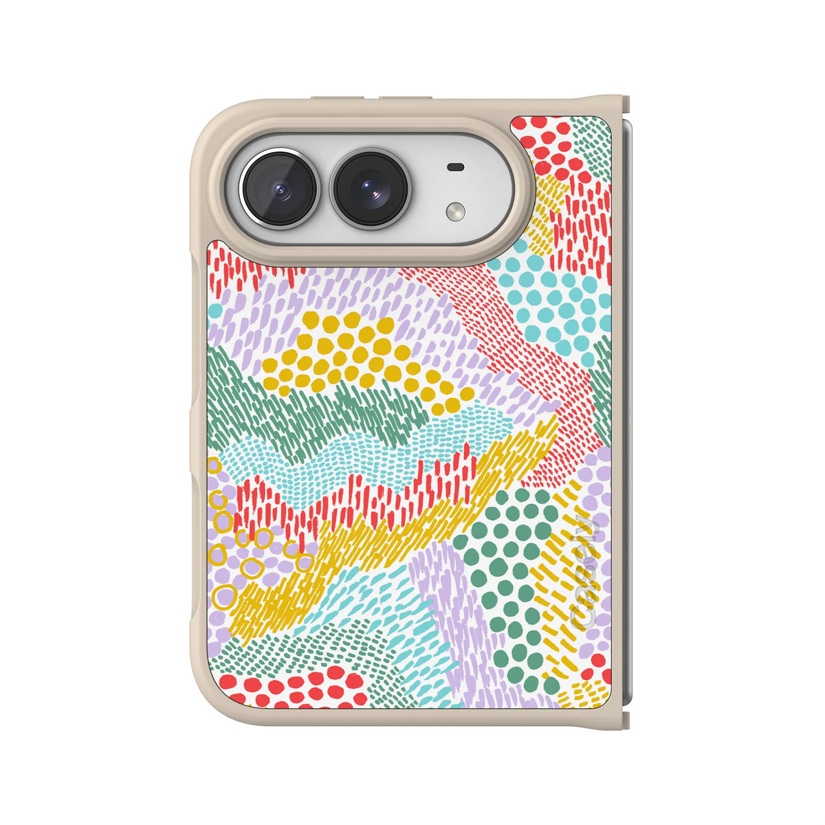 Color Me Happy | Pattern Colorblock Case