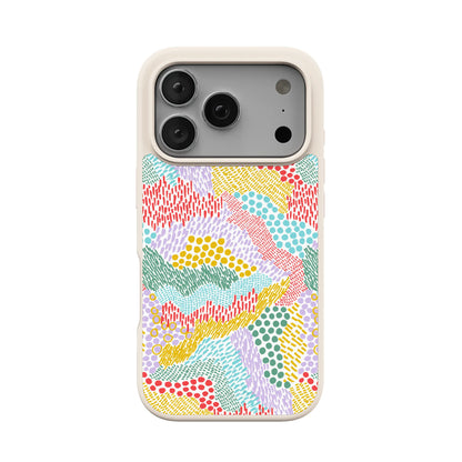 Color Me Happy | Pattern Colorblock Case
