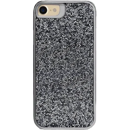 All That Glitter | Charcoal Silver Crystal Case