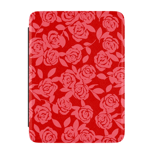 Final Rose | Red & Pink Floral Kindle Case