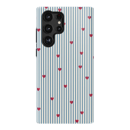 Love Lines | Blue Stripes Case