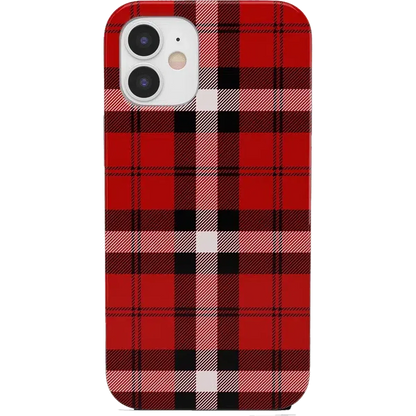 As if! | Red Plaid Case