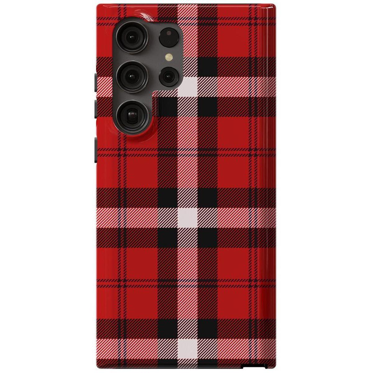 As if! | Red Plaid Case