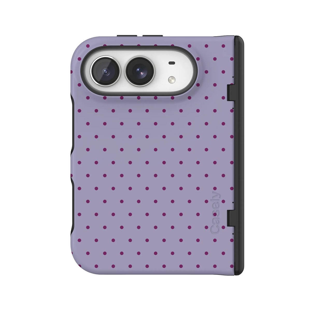 On the Dot | Purple & Plum Polka Dot Case