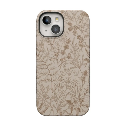 Beige Garden | Neutral Floral Case