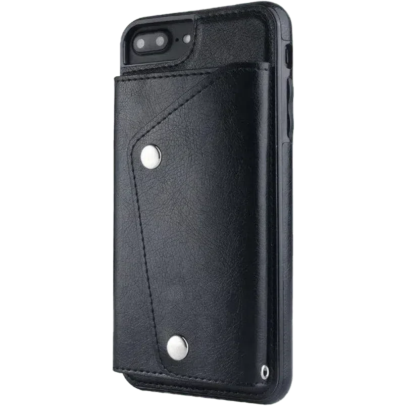 Black Vegan Leather | Wallet Case
