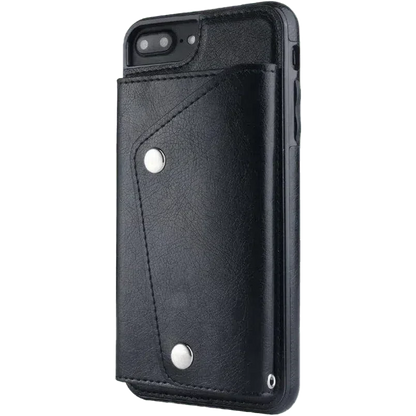 Black Vegan Leather | Wallet Case